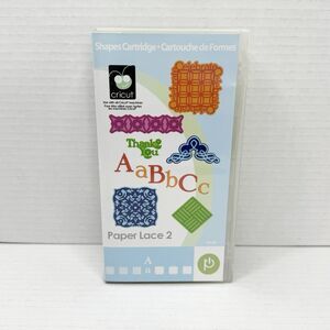 Cricut Cartridge 2000941 Paper Lace 2